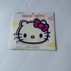 Hello Kitty Pink Bow Auto Sticker
